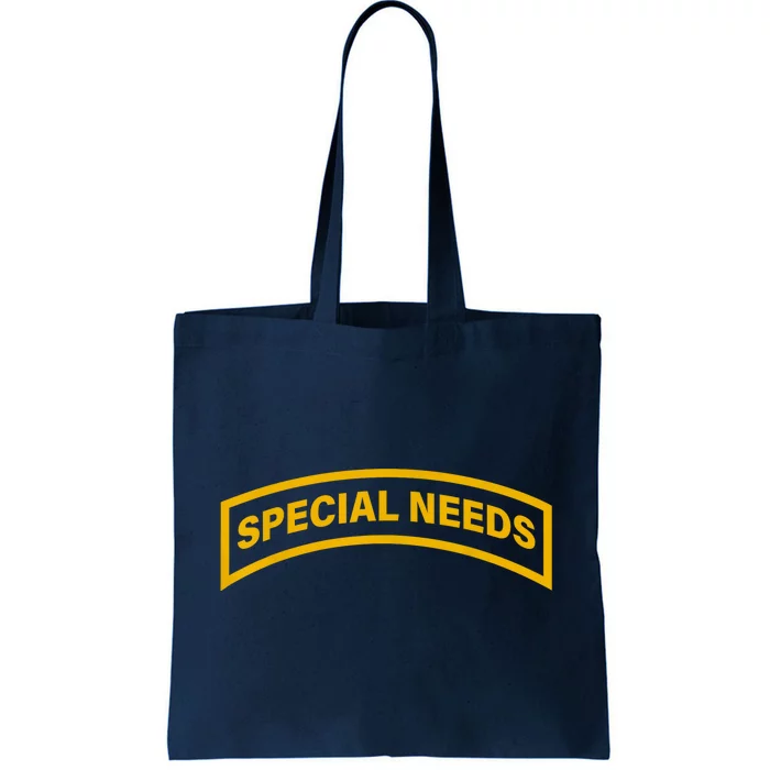 Special Needs Tab Tote Bag