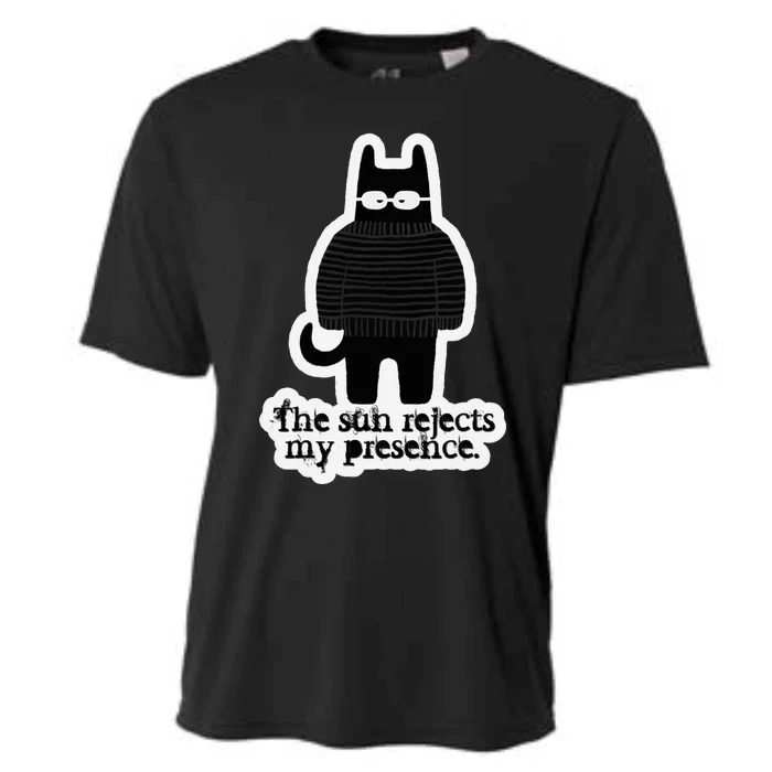 Shadowthorn Nightcatto The Sun Rejects My Presence. Cooling Performance Crew T-Shirt