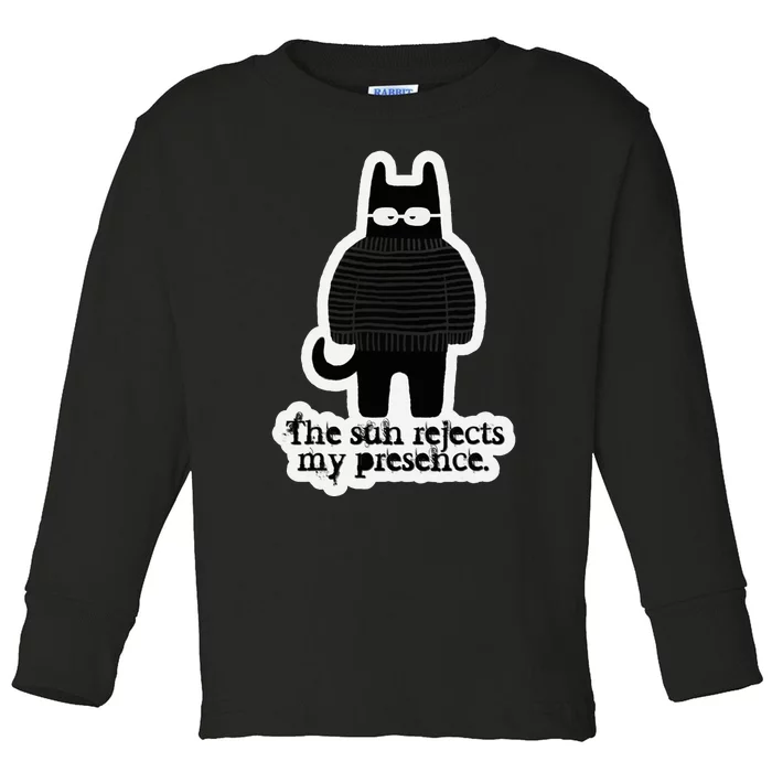 Shadowthorn Nightcatto The Sun Rejects My Presence. Toddler Long Sleeve Shirt