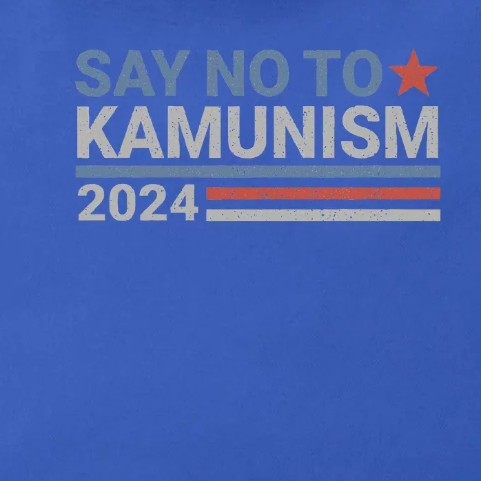 Say No To Kamunism Kamala Vote Trump Vance Zip Tote Bag