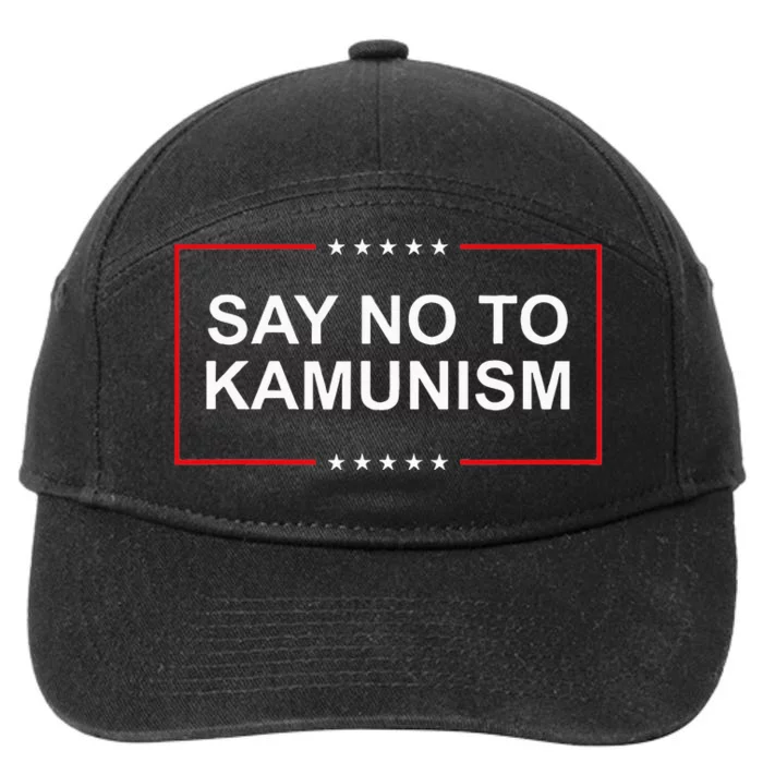 Say No To Kamunism 7-Panel Snapback Hat