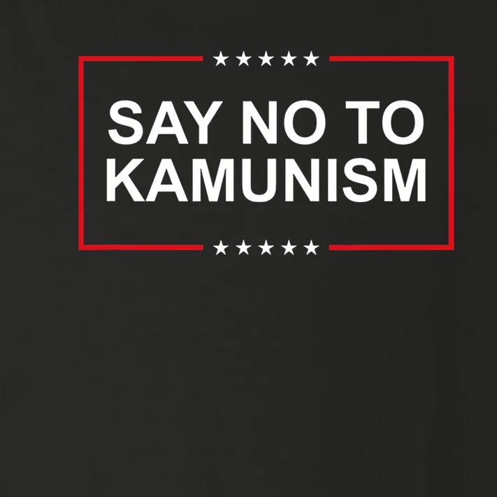 Say No To Kamunism Toddler Long Sleeve Shirt