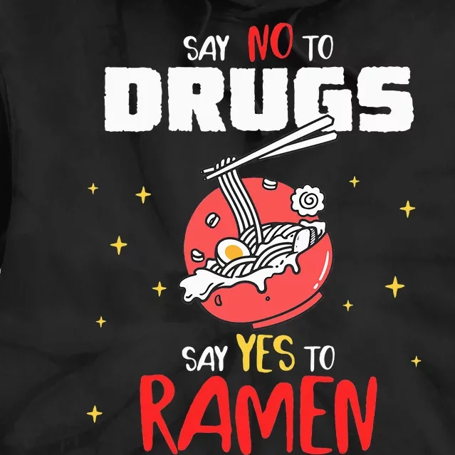 Say No To Drugs Say Yes To Ra Drug Red Ribbon Week Tie Dye Hoodie