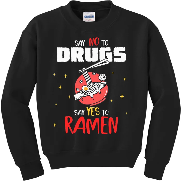 Say No To Drugs Say Yes To Ra Drug Red Ribbon Week Kids Sweatshirt