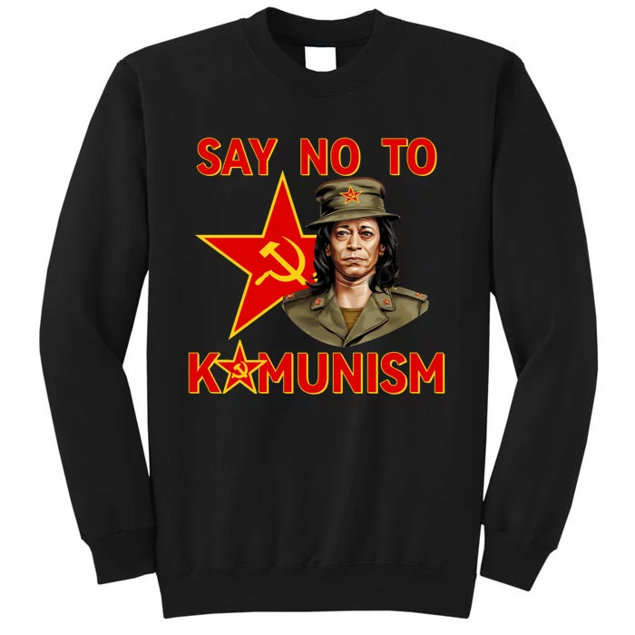 Say No To Kamunism Kamunist Funny Election 2024 Anti Kamala Sweatshirt