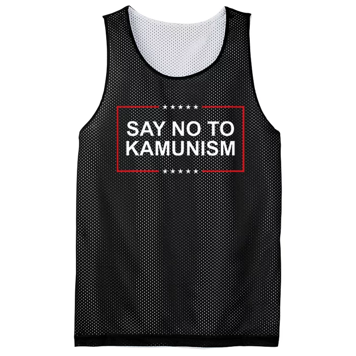 Say No To Kamunism Mesh Reversible Basketball Jersey Tank