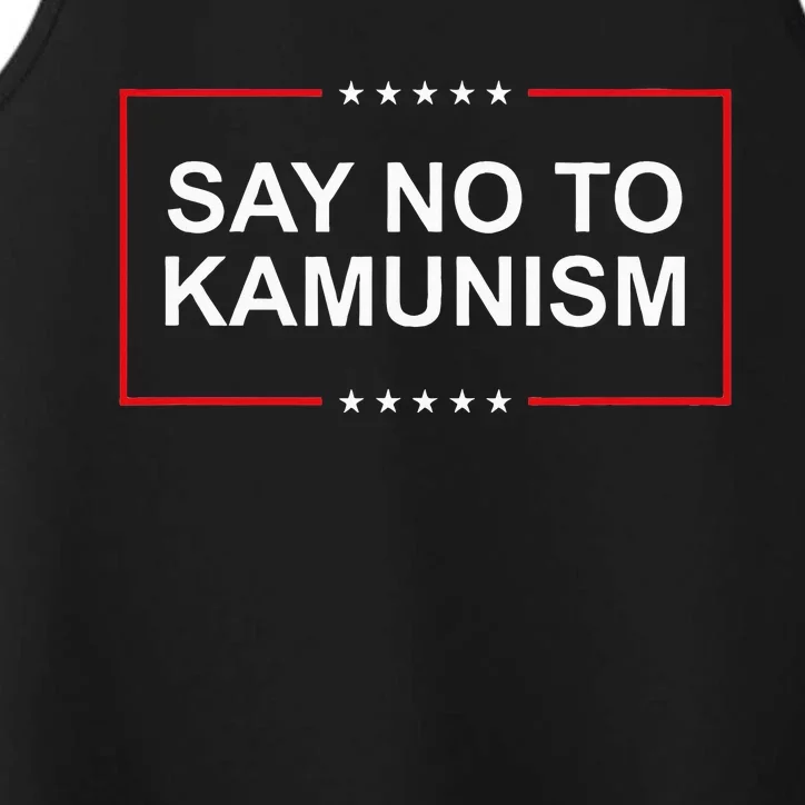 Say No To Kamunism Performance Tank