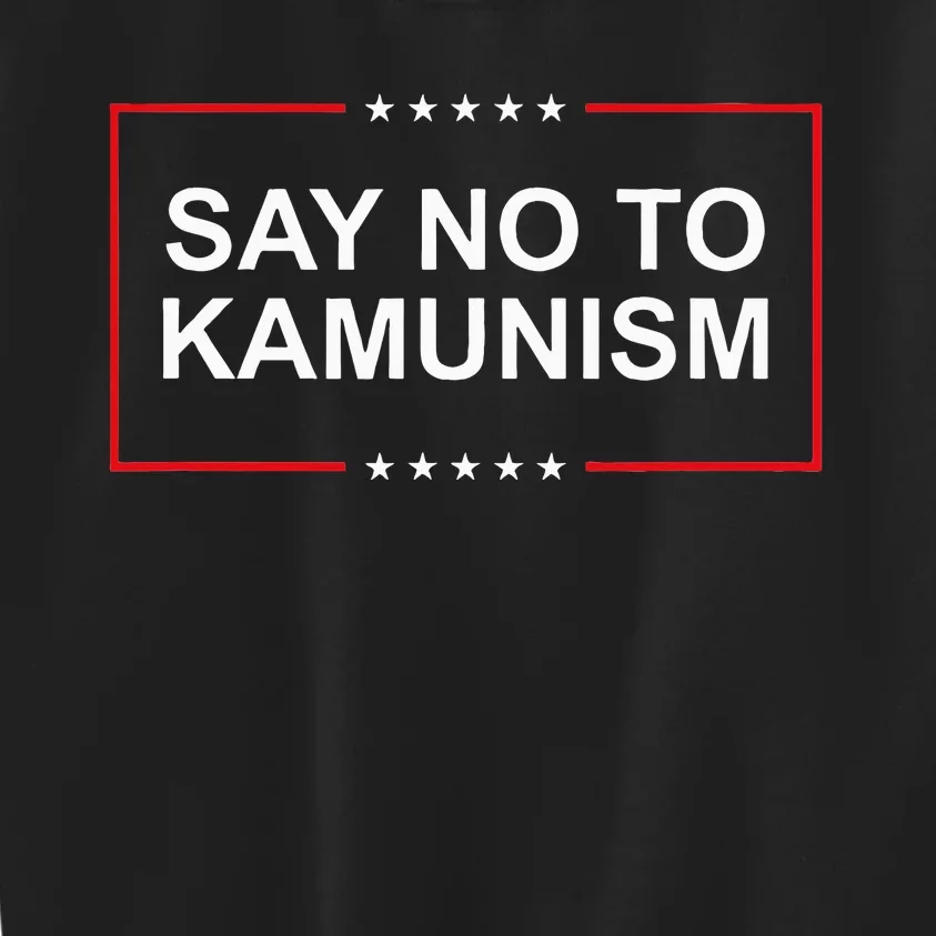 Say No To Kamunism Kids Sweatshirt