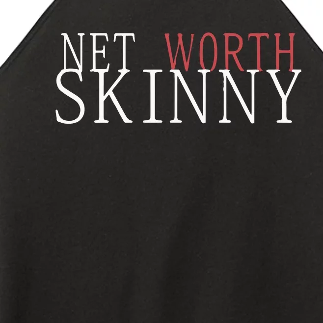 Skinny Net Worth Coffee Meets Bagel Women’s Perfect Tri Rocker Tank