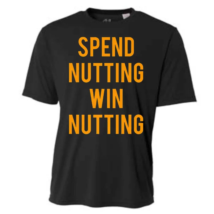 Spend Nutting Win Nutting Next Match Supporter Cooling Performance Crew T-Shirt