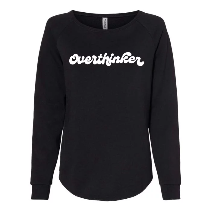 Sophie Nistico Wearing Overthinker Shark Womens California Wash Sweatshirt