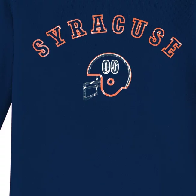 Syracuse, New York Baby Long Sleeve Bodysuit