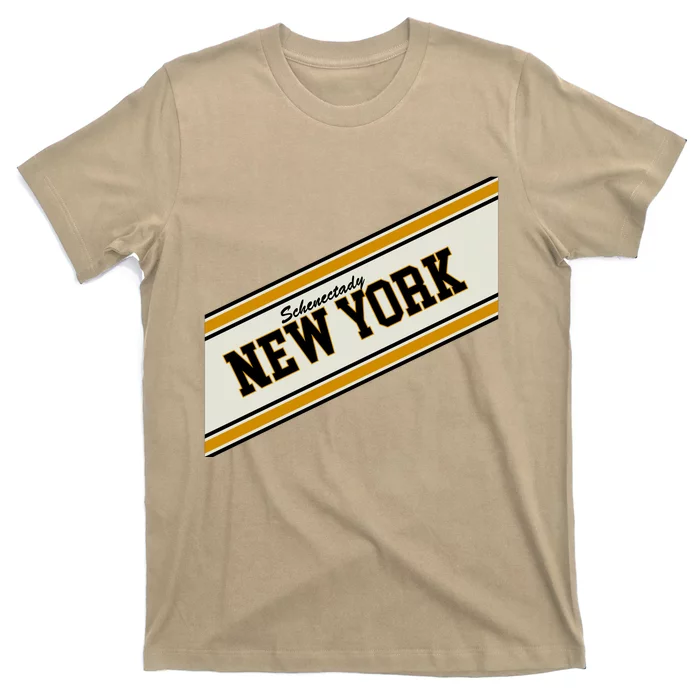 Schenectady New York Varsity Logo T-Shirt