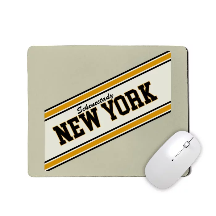 Schenectady New York Varsity Logo Mousepad