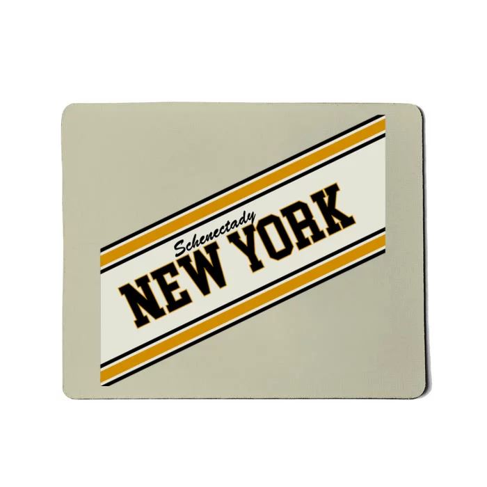 Schenectady New York Varsity Logo Mousepad