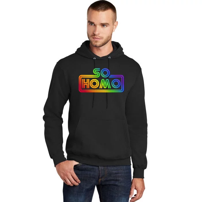 So Homo LGBT Movie Parody Tall Hoodie