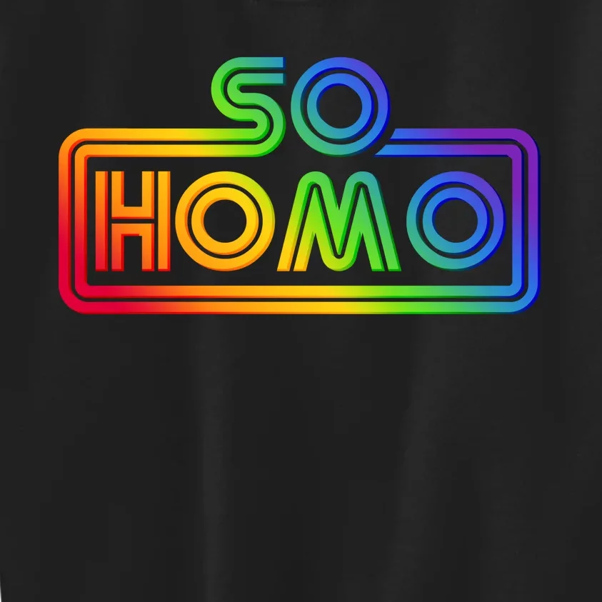 So Homo LGBT Movie Parody Kids Sweatshirt