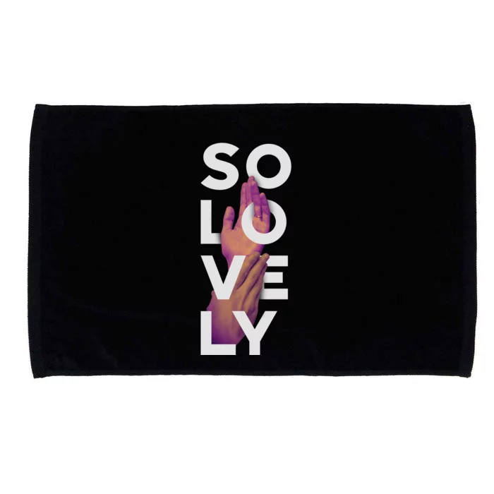 So Lovely Hand Microfiber Hand Towel