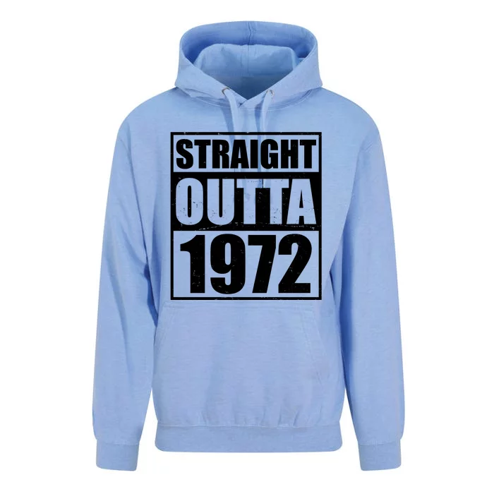 Straight Outta 1972 50th Birthday Unisex Surf Hoodie