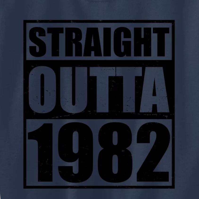 Straight Outta 1982 40th Birthday Kids Sweatshirt