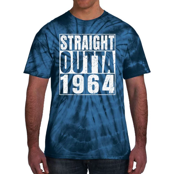 Straight Outta 1964 59 Years Old Gifts Vintage 59th Birthday Tie-Dye T-Shirt