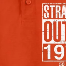 Straight Outta 1973 50 AF Funny 50th Birthday Gag Gift Idea Dry Zone Grid Performance Polo