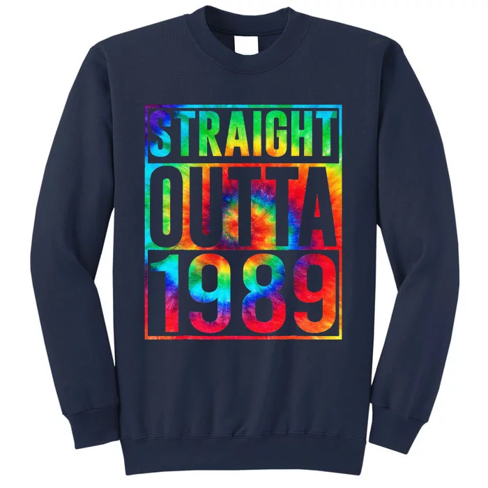 Straight Outta 1989 Dirty Thirty Funny 34th Birthday Gift Sweatshirt