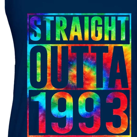 Straight Outta 1993 Dirty Thirty Funny 30th Birthday Gift Cute Ladies Essential Flowy Tank