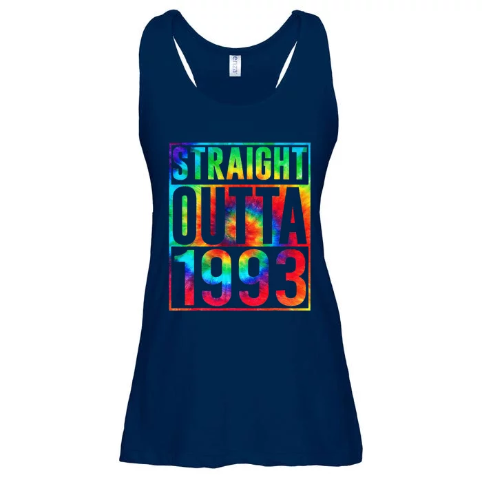 Straight Outta 1993 Dirty Thirty Funny 30th Birthday Gift Cute Ladies Essential Flowy Tank