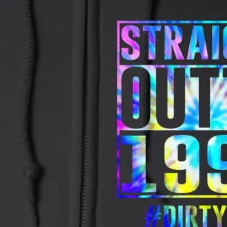 Straight Outta 1993 Dirty Thirty Funny 30th Birthday Full Zip Hoodie