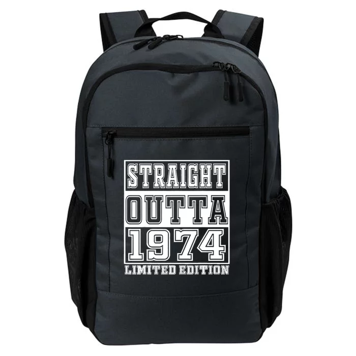 Straight Outta 1974 50th Birthday Gift For Men Women Daily Commute Backpack