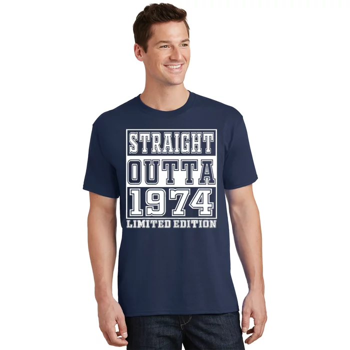 Straight Outta 1974 50th Birthday Gift For Men Women T-Shirt