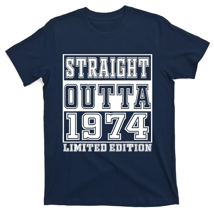 Straight Outta 1974 50th Birthday Gift For Men Women T-Shirt