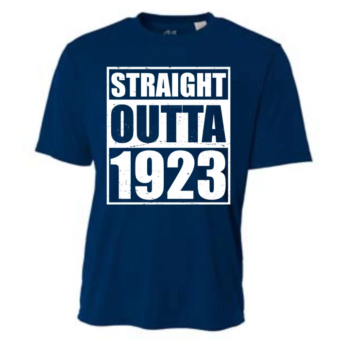 Straight Outta 1923 100th Birthday Cooling Performance Crew T-Shirt