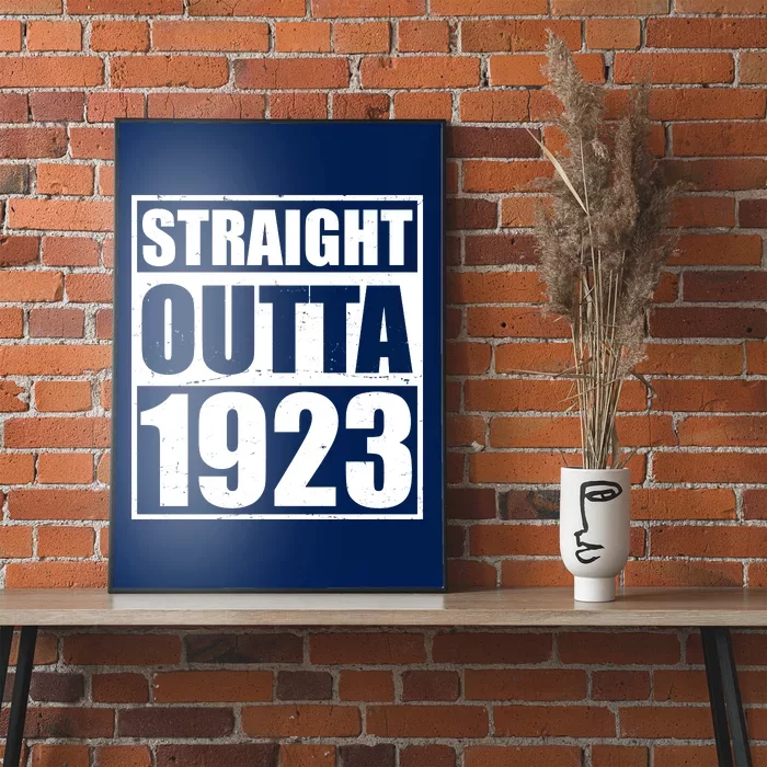 Straight Outta 1923 100th Birthday Poster