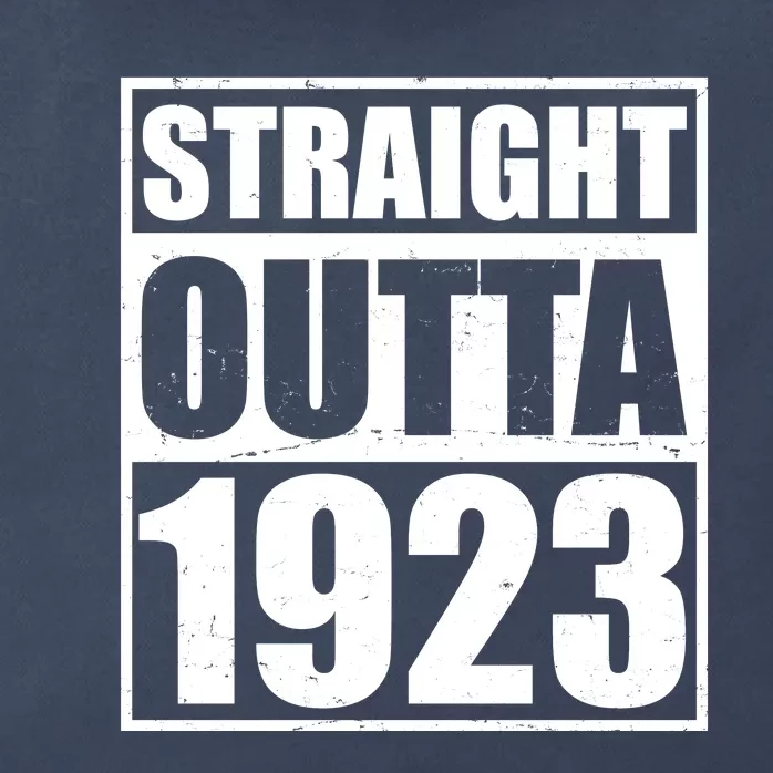 Straight Outta 1923 100th Birthday Zip Tote Bag