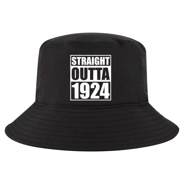 Straight Outta 1924 100th Birthday Cool Comfort Performance Bucket Hat