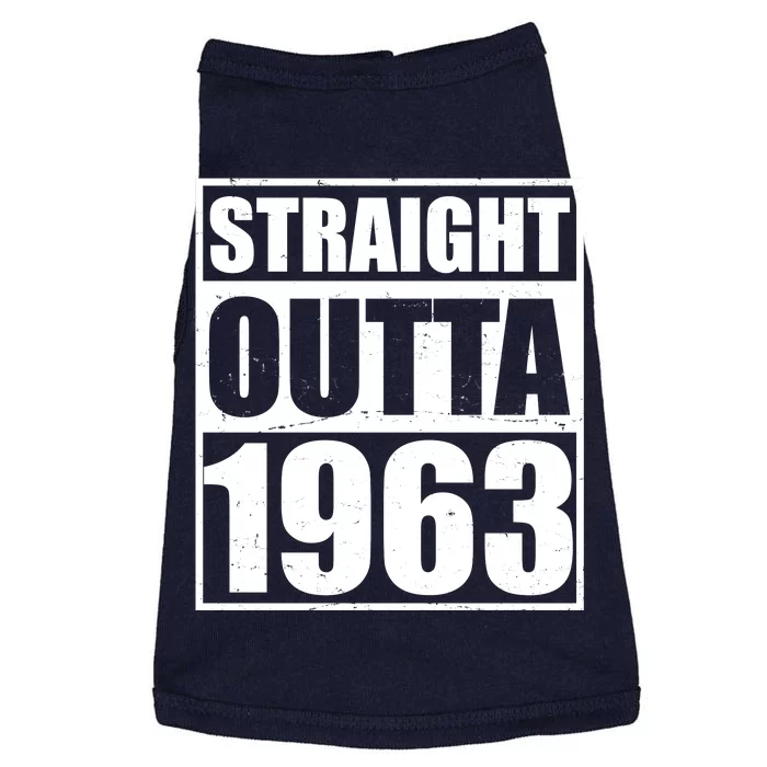 Straight Outta 1963 60th Birthday Doggie Tank