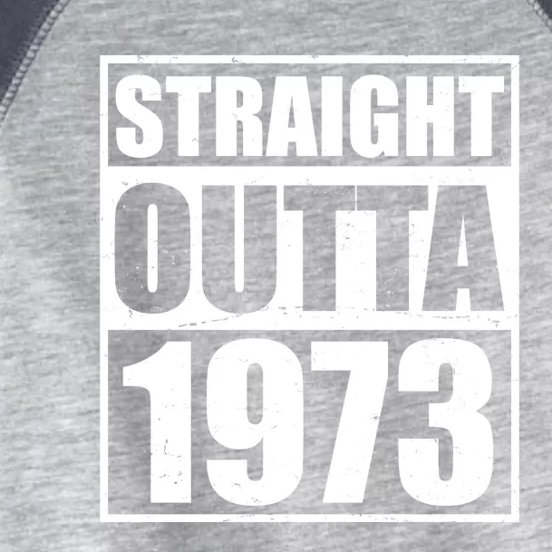 Straight Outta 1973 50th Birthday Toddler Fine Jersey T-Shirt