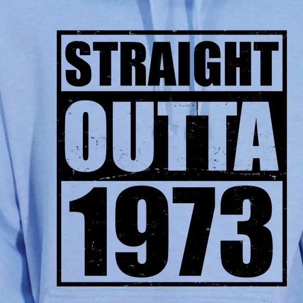 Straight Outta 1973 50th Birthday Unisex Surf Hoodie