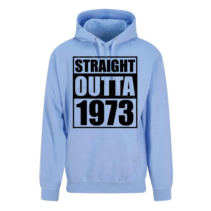 Straight Outta 1973 50th Birthday Unisex Surf Hoodie