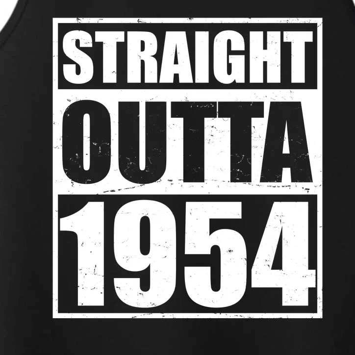 Straight Outta 1954 70th Birthday Performance Tank