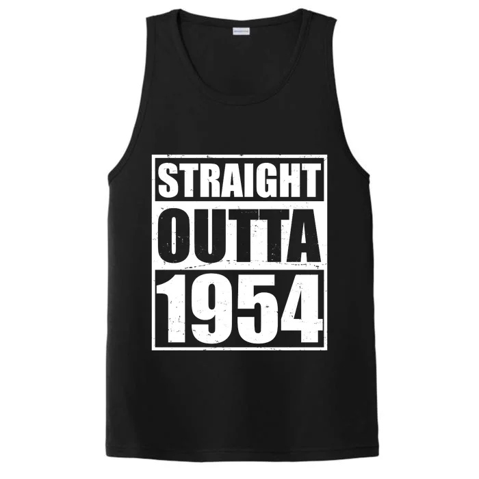 Straight Outta 1954 70th Birthday Performance Tank