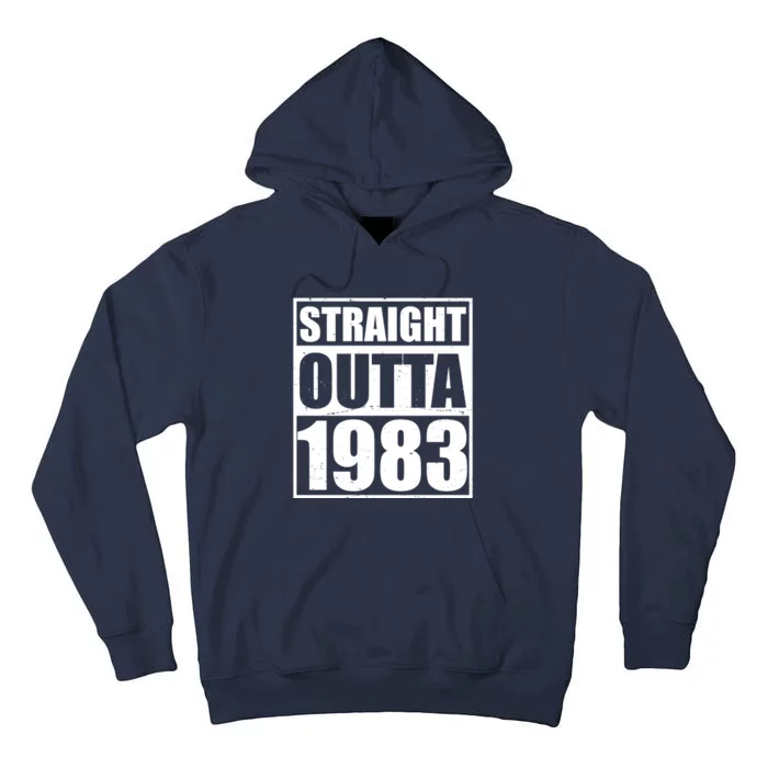 Straight Outta 1983 40th Birthday Tall Hoodie