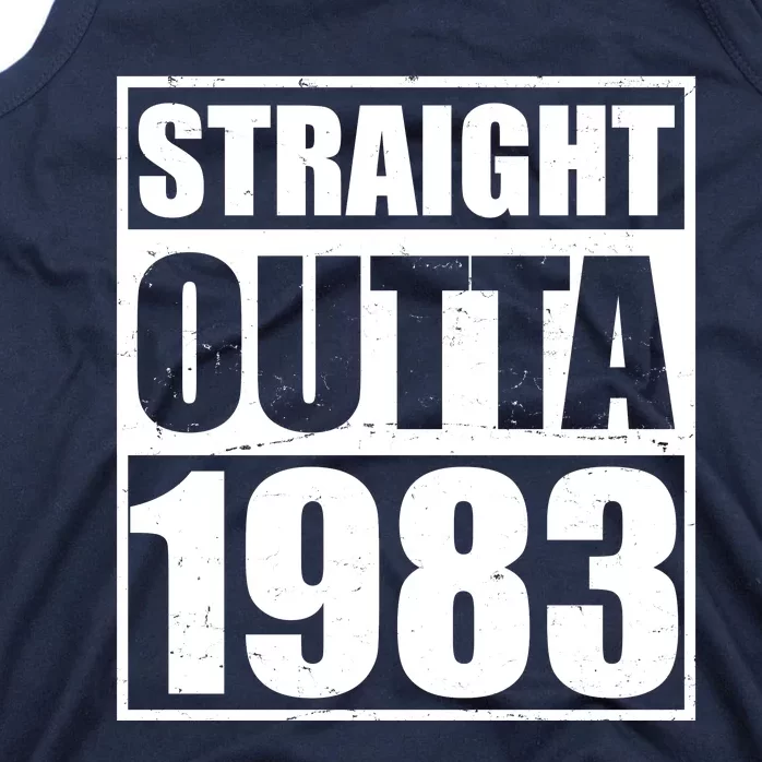 Straight Outta 1983 40th Birthday Tank Top