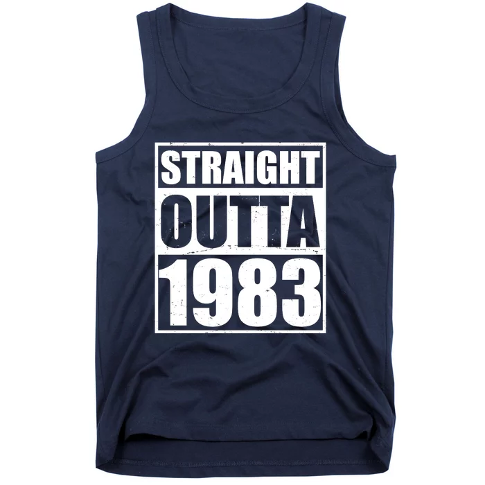 Straight Outta 1983 40th Birthday Tank Top