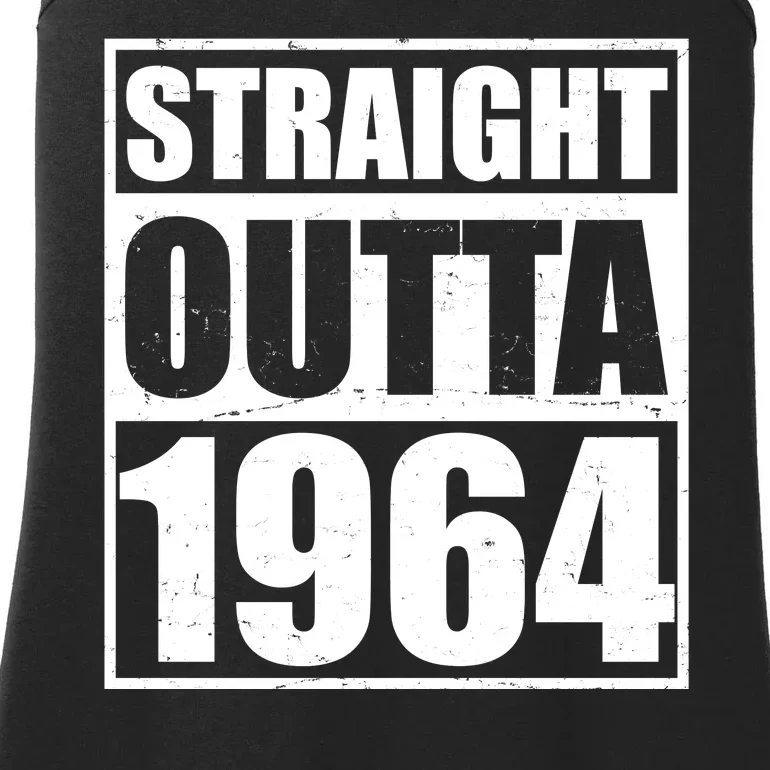 Straight Outta 1964 60th Birthday Ladies Essential Tank