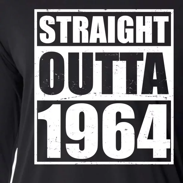 Straight Outta 1964 60th Birthday Cooling Performance Long Sleeve Crew