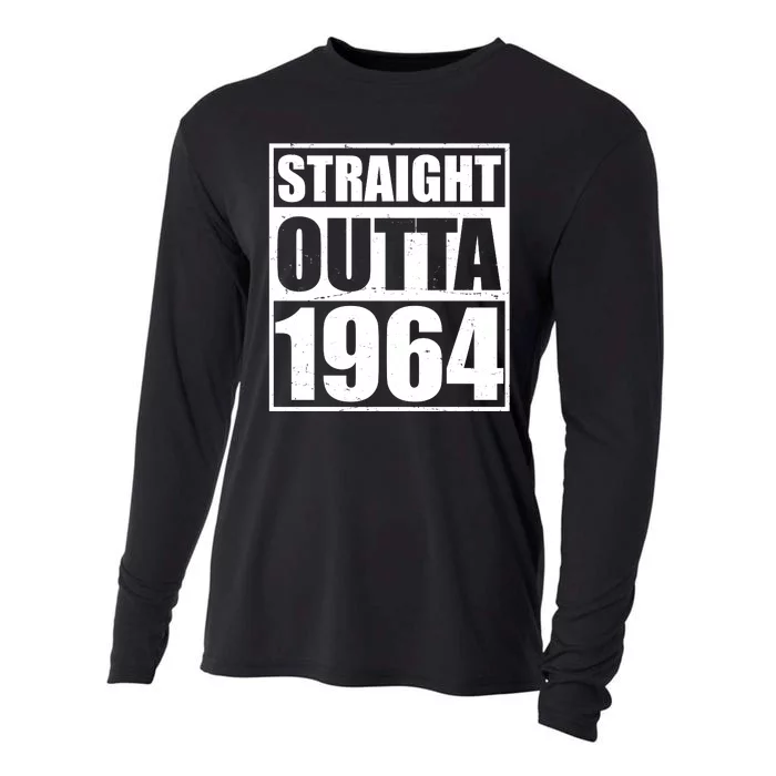 Straight Outta 1964 60th Birthday Cooling Performance Long Sleeve Crew