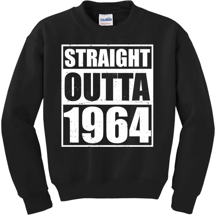 Straight Outta 1964 60th Birthday Kids Sweatshirt